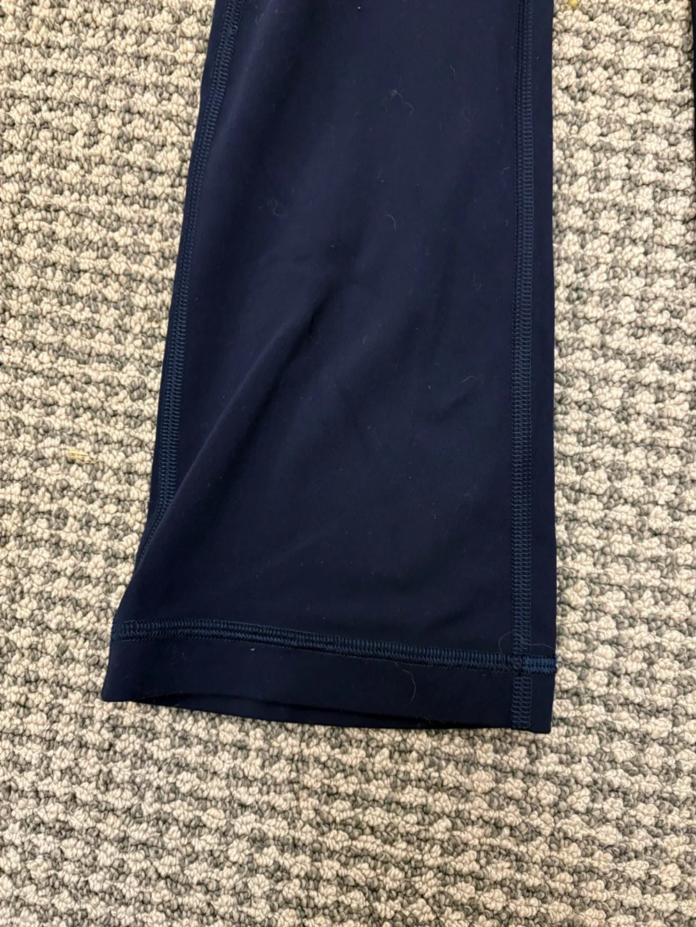 lululemon athletica Navy High-Rise Flared Leggings